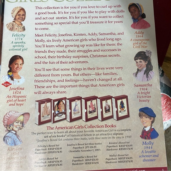 Bundle, Five (5) American Doll Catalogs 1997-1998 - Picture 5 of 5